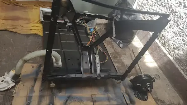 Fotografía de reparación de un electrodoméstico